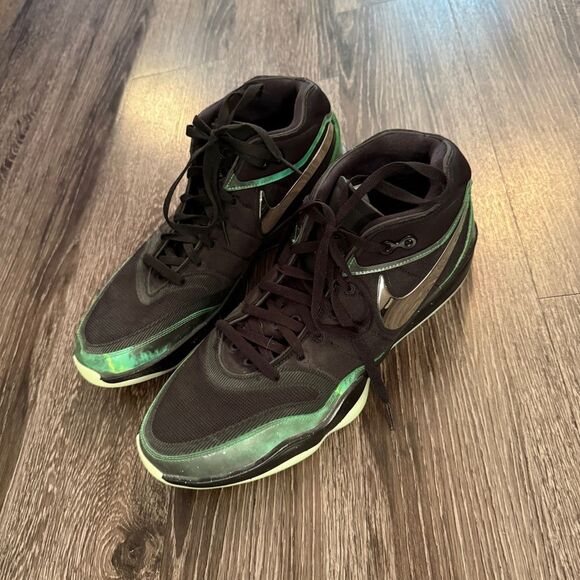 Nike Air Zoom G.T. Hustle 2 Victor Wembanyama Apple Green and Black - Picture 5 of 9